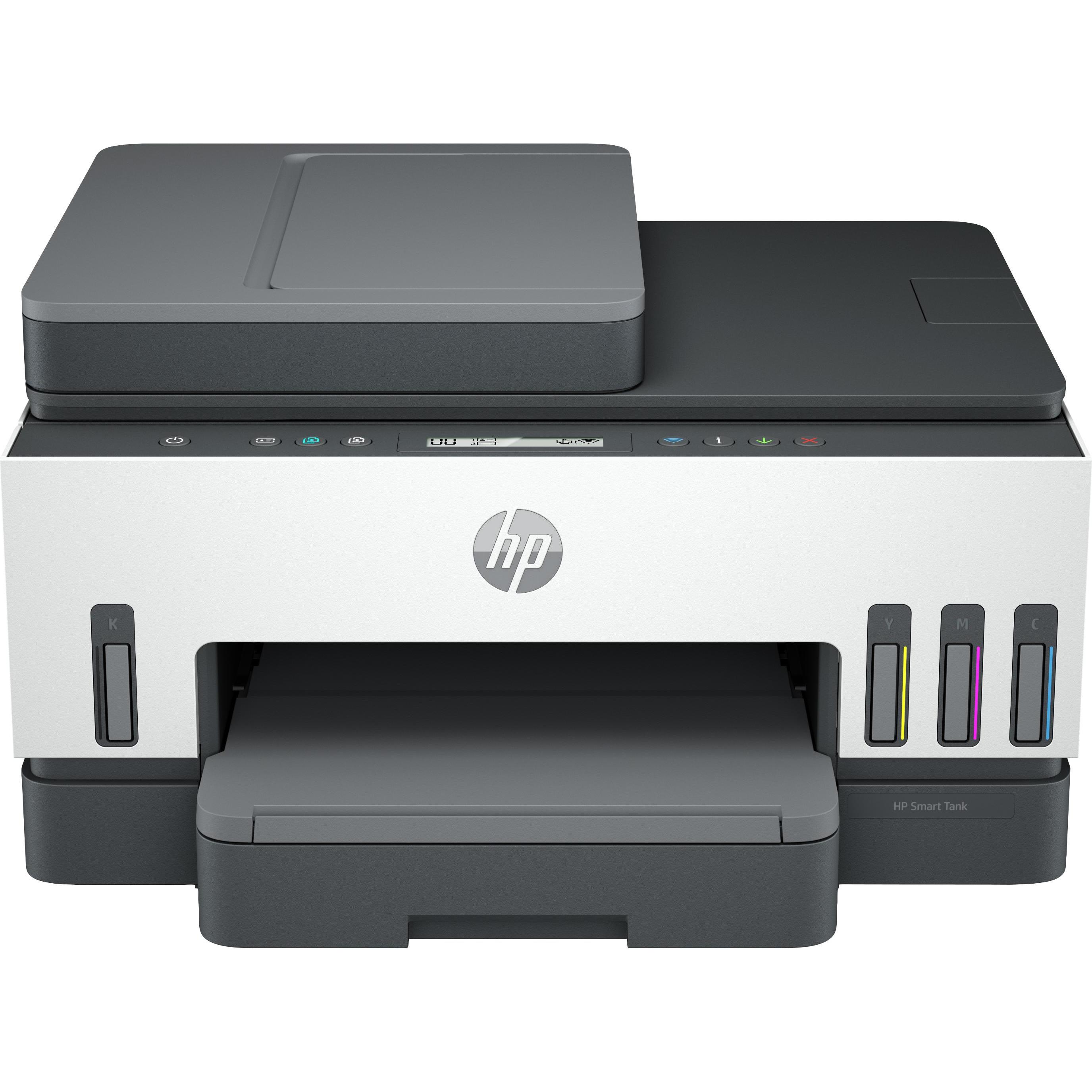 HP Smart Tank 750 All-in-One (Tintentank, Farbe), Drucker, Grau
