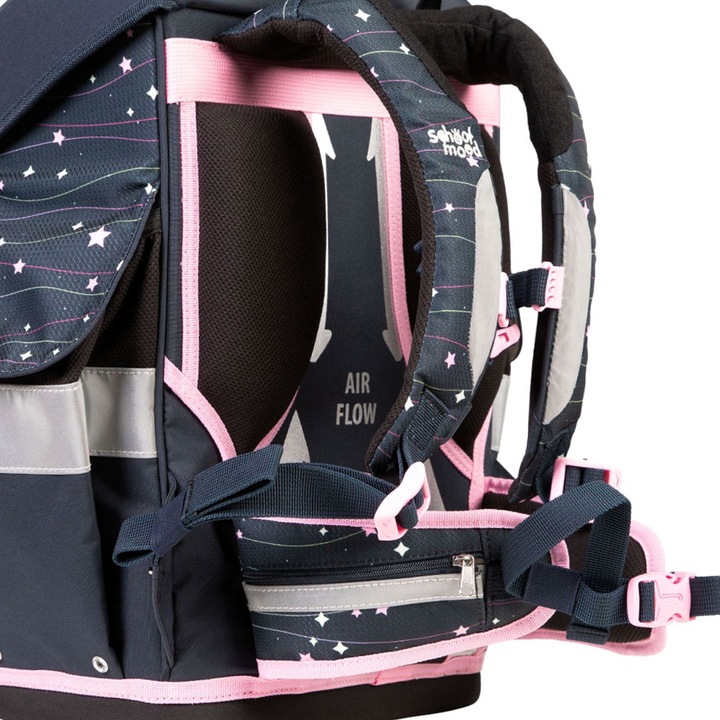 Immagine prodotto School-Mood Set di zaini per la scuola Timeless Pro da 7 pezzi (23.50 l)