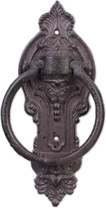 Actual product image Relaxdays Retro Knocking Ring, Cast Iron