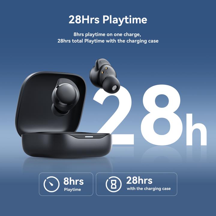 Produktbild Joyroom Jdots JR-DB3 TWS Wireless Headphones - Black (8 h, Kabellos)