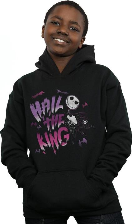 Immagine prodotto Disney Nightmare Before Christmas Hail The King Felpa con Cappuccio Ragazzi (116)