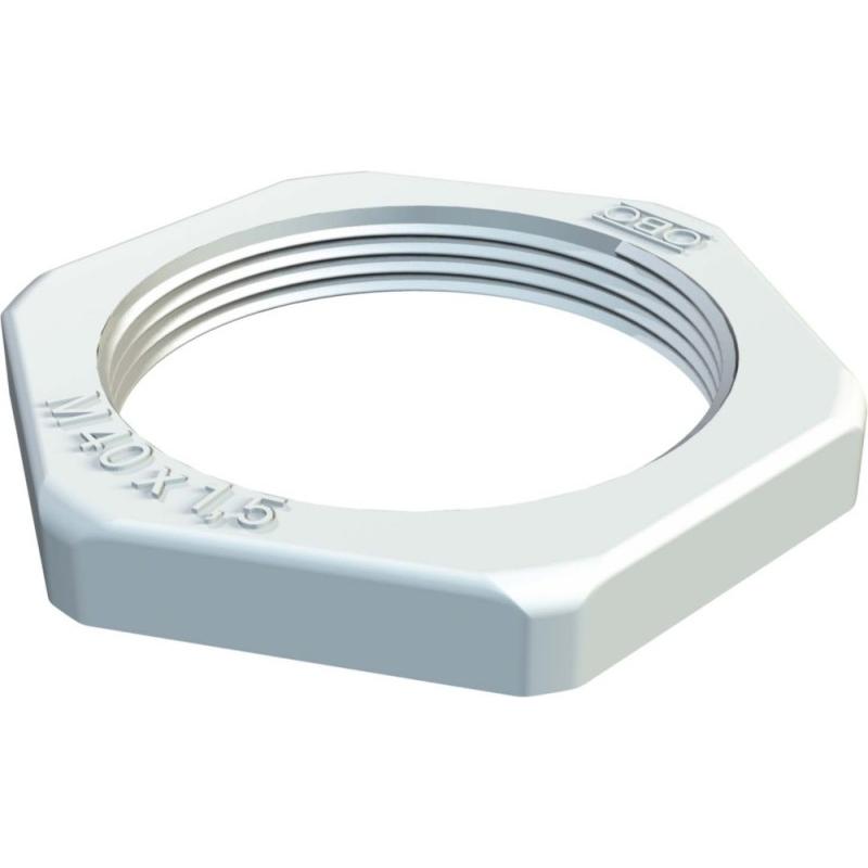 OBO Bettermann, Dadi + Rondelle, Dado di bloccaggio M12, PA, nero 2049066