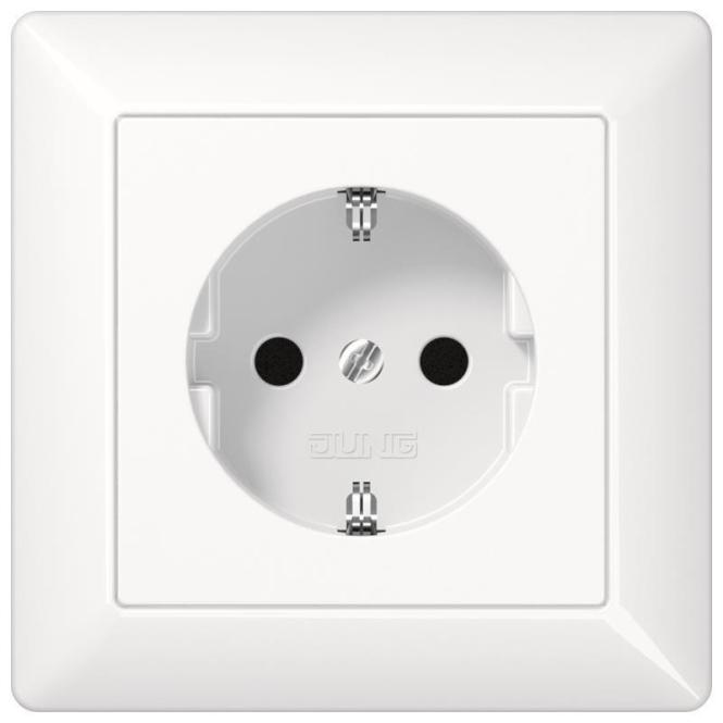 Actual product image JUNG SCHUKO socket outlet