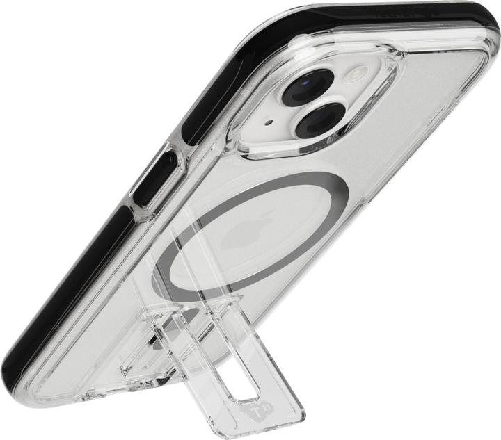 Productafbeelding tech21 EvoCrystal Kick Case MagSafe voor iP 15 Helder/Zwart (Apple iPhone 15)