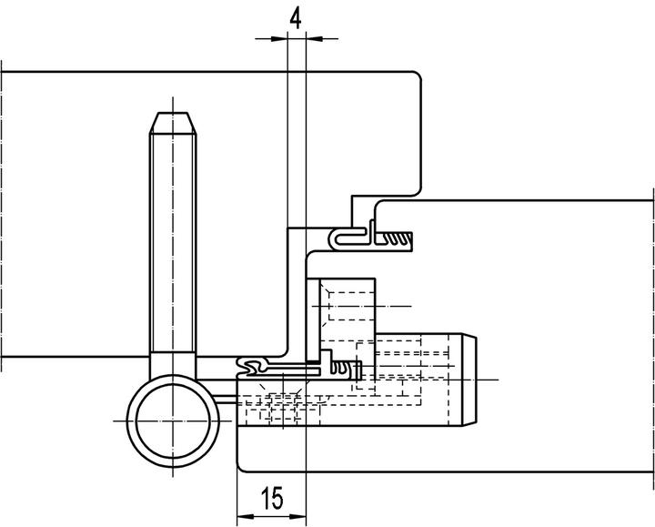 Immagine prodotto Simonswerk Cerniere per porte d'ingresso BAKA 2D 20 RZ 57 e 2D 20 FD RZ 57
