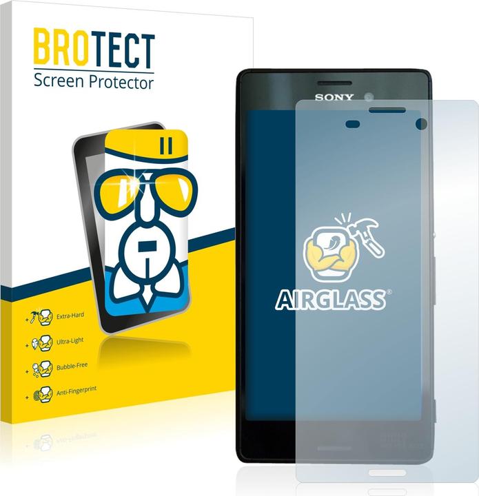 Produktbild BROTECT AirGlass Panzerglasfolie (1 Stück, Sony Xperia M4 Aqua)