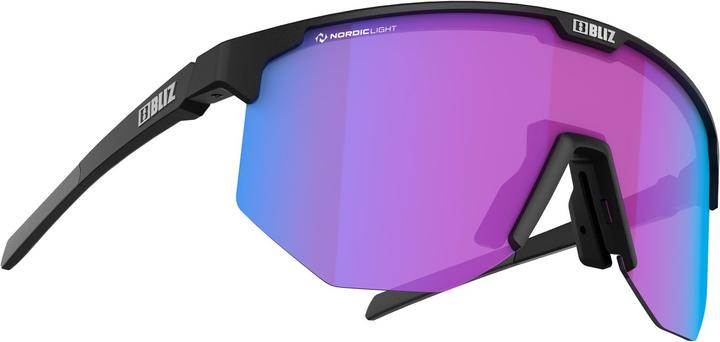 Bliz Hero Small Nano Optics Nordic Light (Matt Black, Begonia, Violet w Blue Multi)