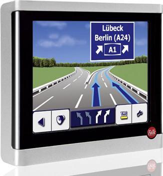 Produktbild Falk R350, TMC, Europa-Karten (3.50")