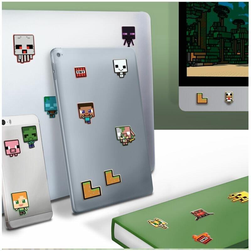 Thumbnail - Paladone Products, Sticker, Mojang Studios - Minecraft - Set de Stickers Gadget Puffy