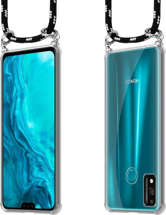 Produktbild Cadorabo TPU Handy Kette SILBER Cover