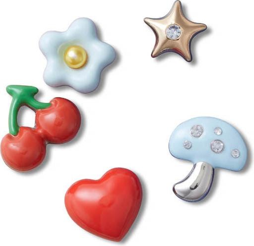 Actual product image Crocs Puffy Metals/5 Pack (One size)
