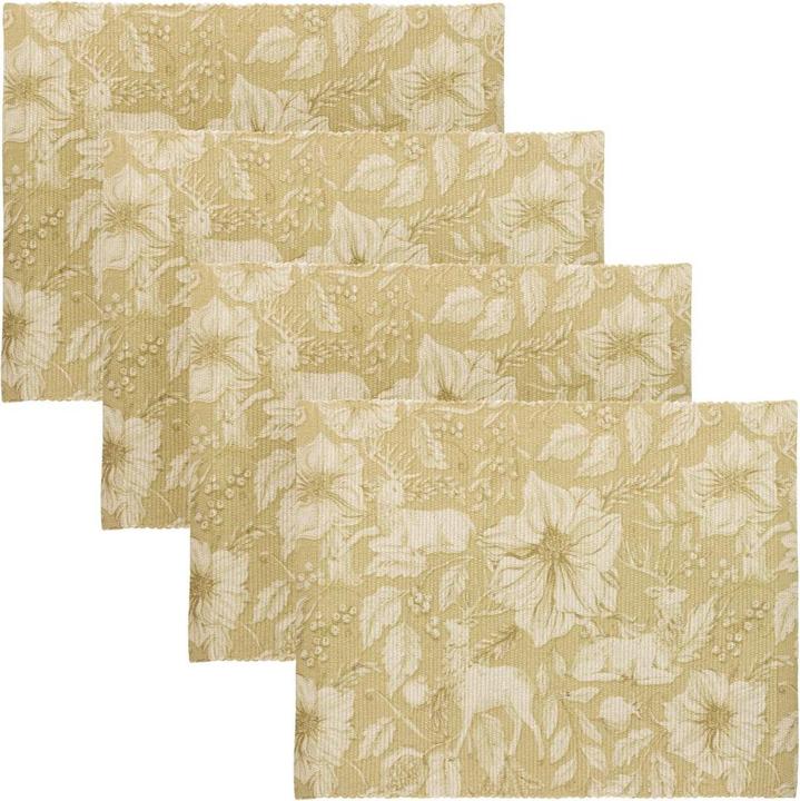 Image du produit - Set de table CHRISTMAS FESTIVE (4 pcs, 46 x 36 cm)