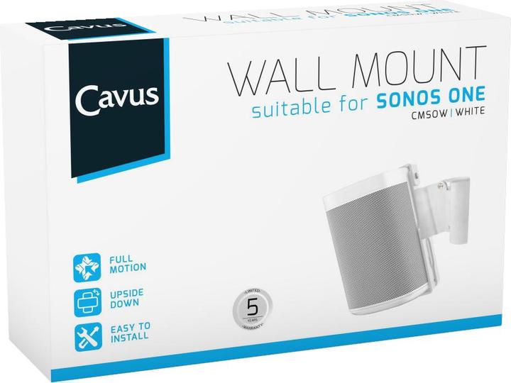 Produktbild Cavus Wandhalter für Sonos One (1 Stk., Wandmontage, Neigbar)