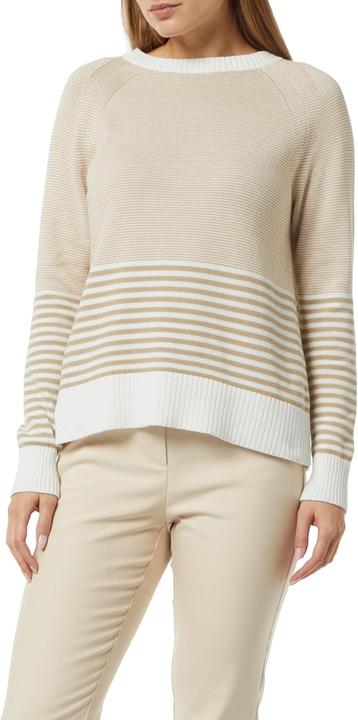 Image du produit Comma Strickpullover Baumwollpullover mit Streifen (42)