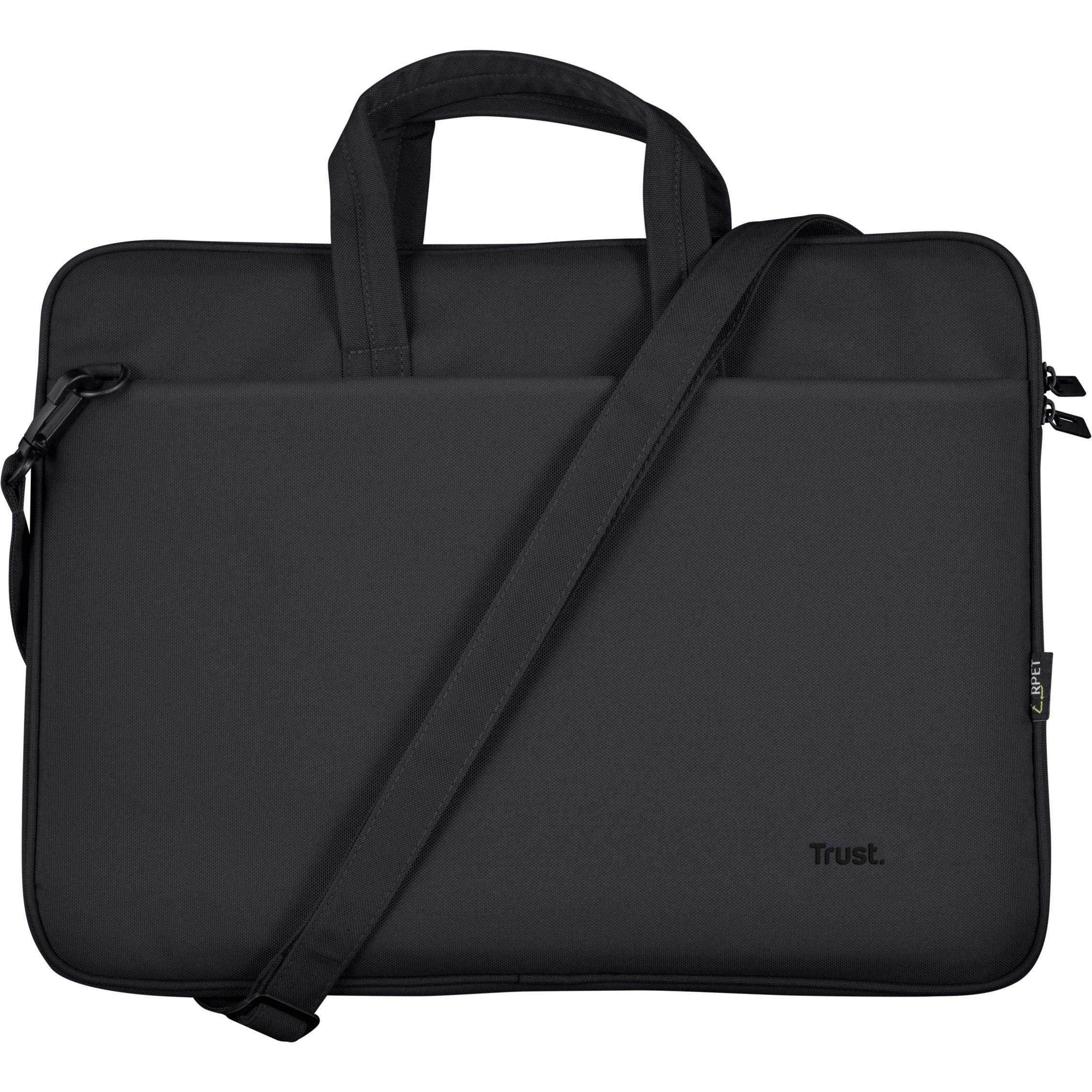 Thumbnail - Trust Bologna Bag And Mouse Set Black (15.98", Universal), Notebooktasche, Schwarz