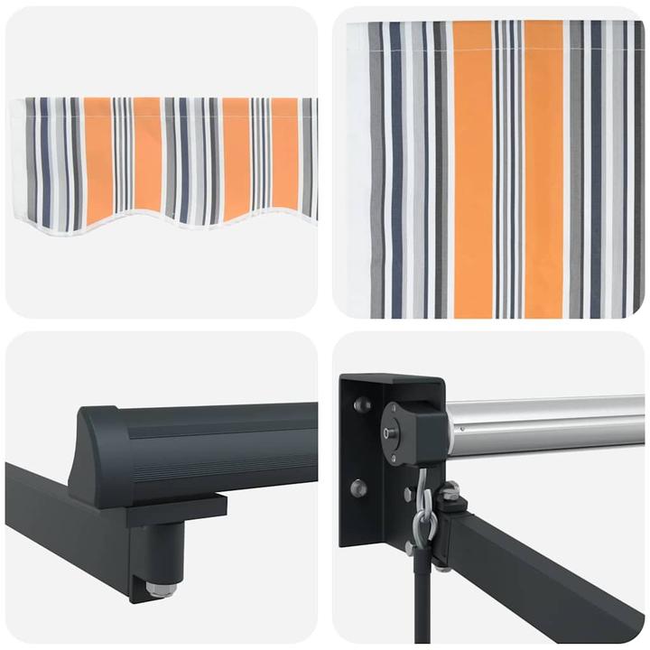 Actual product image vidaXL Retractable awning (3 m)