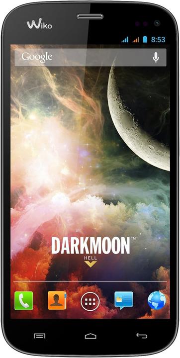 Produktbild Wiko Darkmoon Smartphone, USB, S.O. Android 4.2.2 Jelly Bean, 4GB, Black (4 GB, Black)