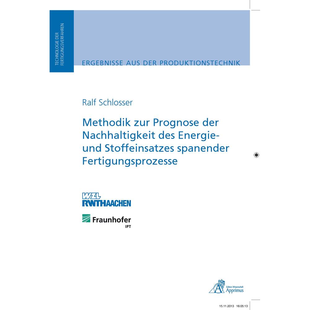 Prozessstabilität als Bewertungskriterium im Entwicklungsprozess von Werkzeugmaschinen, Fachbücher von Benedikt Sitte
