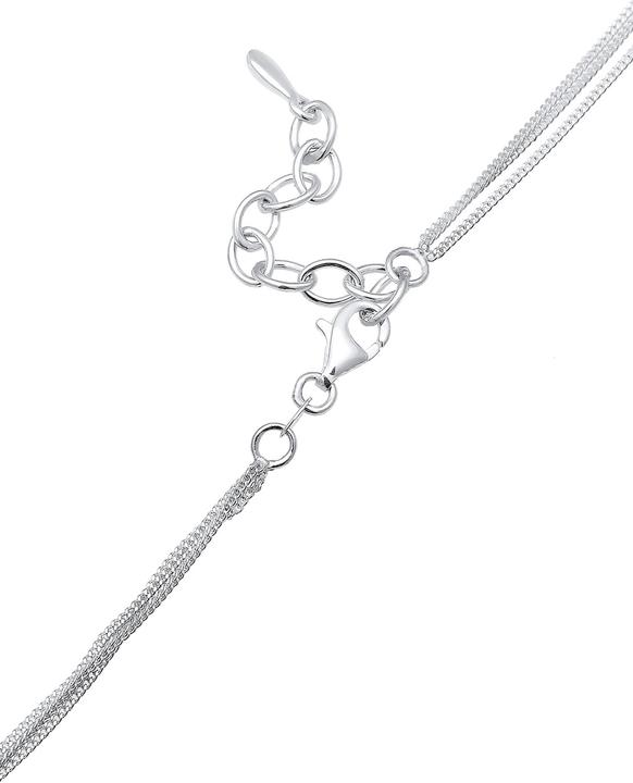 Immagine prodotto Elli Geo, Cerchio, Strato, Rettangolo (Cristallo di vetro, Argento 925, 40 cm)