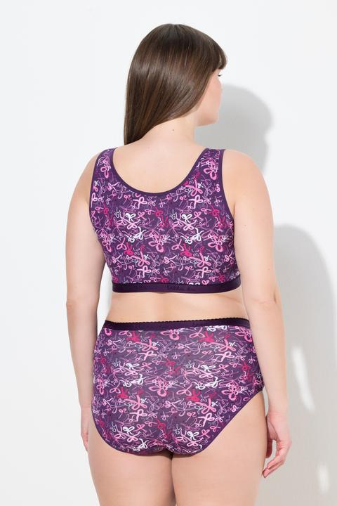 Actual product image Ulla Popken Ulla-la! Stretch Cotton Wirefree Leisure Bra (42 A, 44 A)