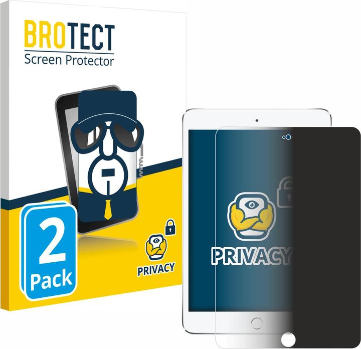 Immagine prodotto BROTECT Pellicola privacy antispia Pellicola di protezione dalla luce blu (2 pz., Apple iPad mini 2015)