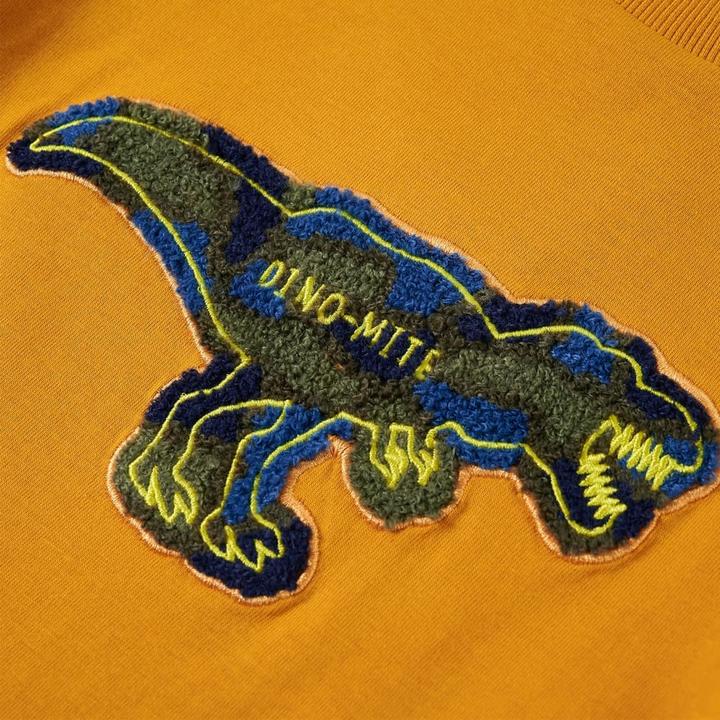 Immagine prodotto vidaXL Camicia da bambino a maniche lunghe ocra 104,Materiale: 100 (104)