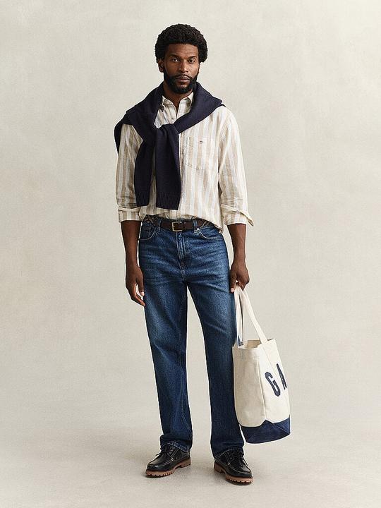 Immagine prodotto GANT Regular Cotton Linen Stripe Shirt (M)