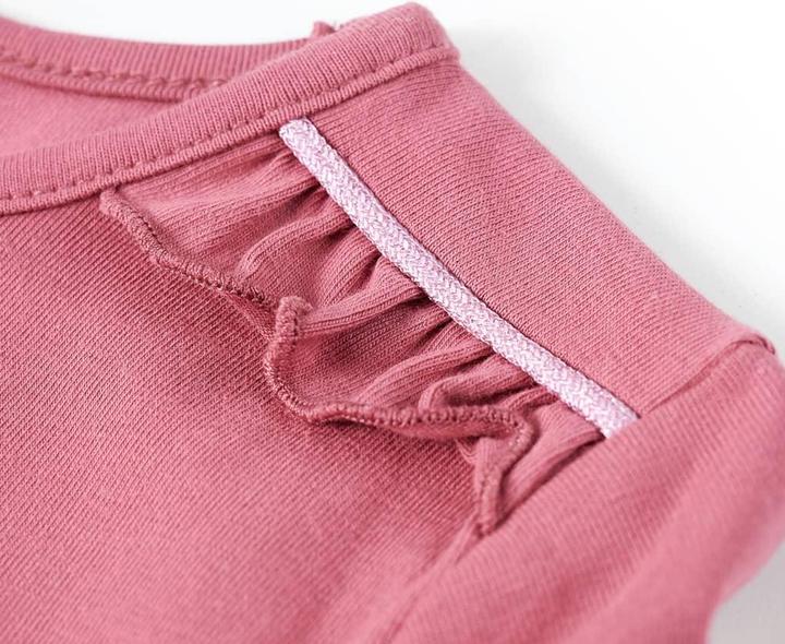 Immagine prodotto VidaXL Camicia da bambino a maniche lunghe rosa lampone 140,Materiale: 95 (140)