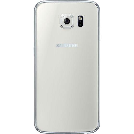 Samsung Galaxy S6 Edge Backcover White (Samsung Galaxy S6 Edge), Smartphone Hülle, Weiss