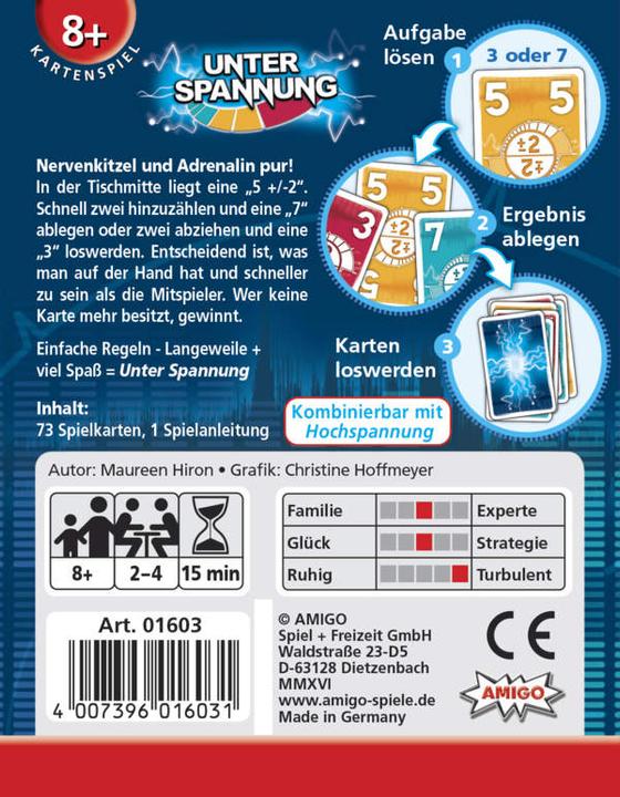 Image du produit Amigo Sous tension (Allemand)