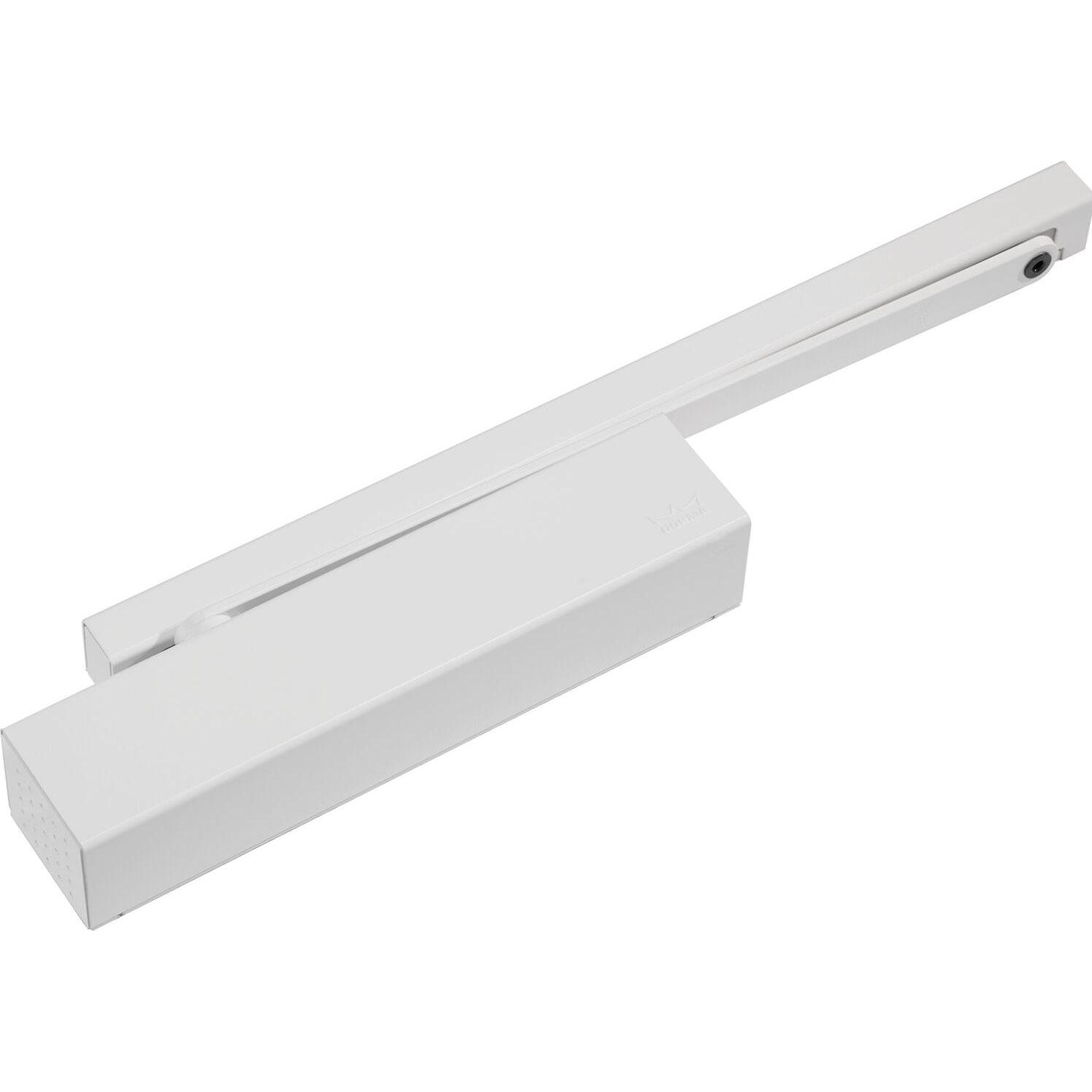 Dormakaba, Türöffner + Türschliesser, Türschliesser TS 93 B G-RF, Gr. EN 2-5, mit Gleitschiene und Feststellung, weiss