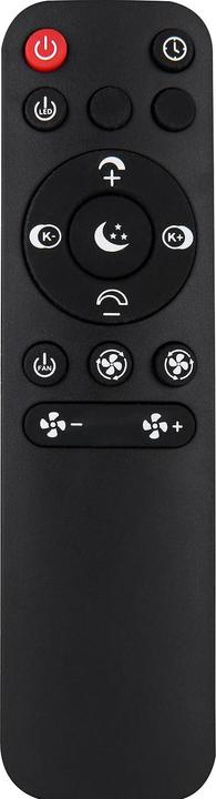 Produktbild Globo Deckenventilator Leonhard schwarz LED (54 dB)