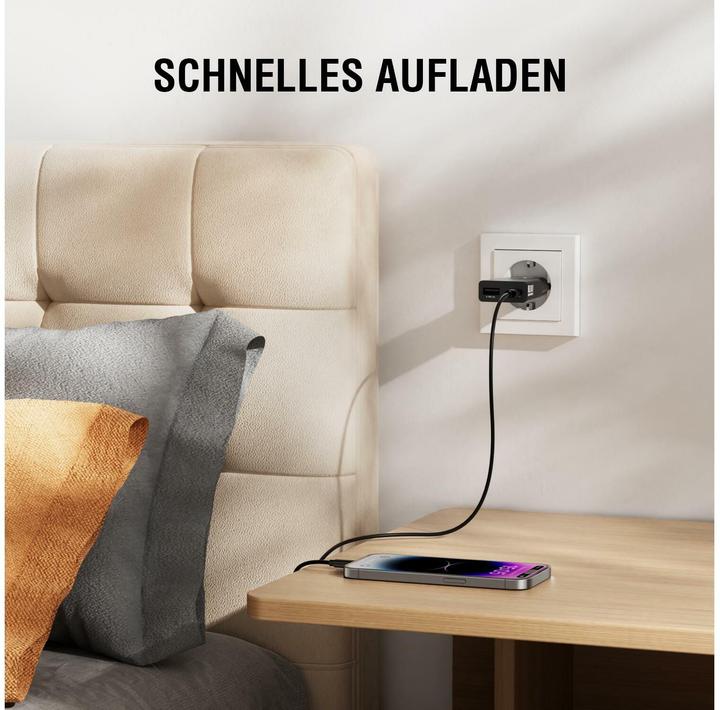 Actual product image 4smarts Netzladegerät PDPlug Slim (30 W, 2 ports)