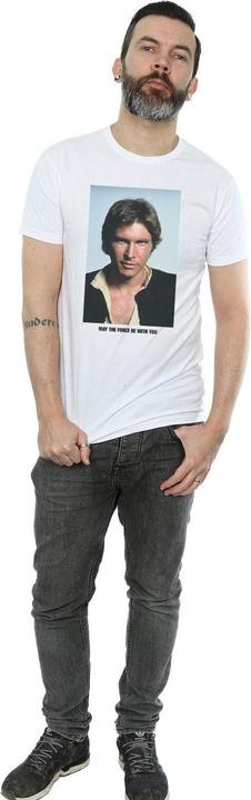 Immagine prodotto Star Wars Han Solo May The Force Maglietta Uomo (M)