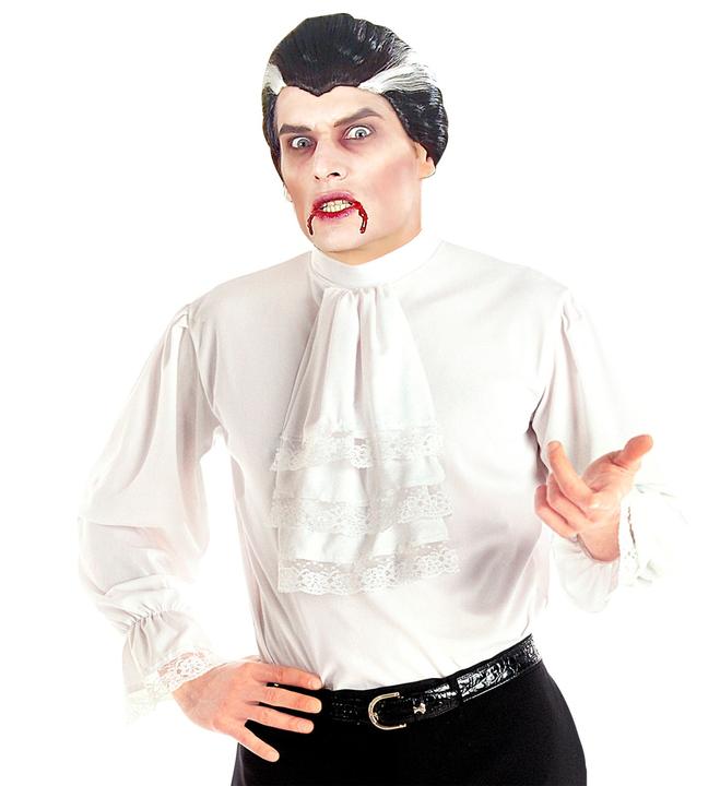 Produktbild Widmann Vampir Hemd mit Jabot, weiss (XL)