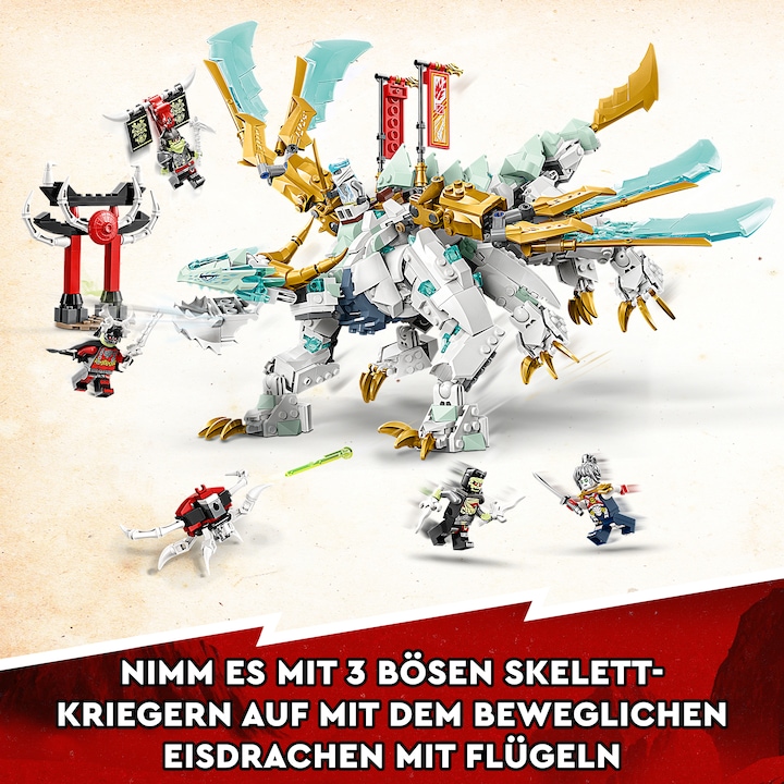 Immagine prodotto LEGO Il drago di ghiaccio di Zane (71786, LEGO Ninjago)
