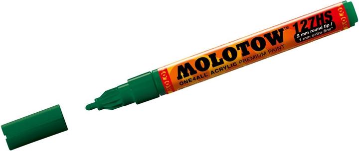 Actual product image Molotow Permanent marker One4All 127 HS refillable 2mm mister green (Mr Green, 2 mm, 1 x)