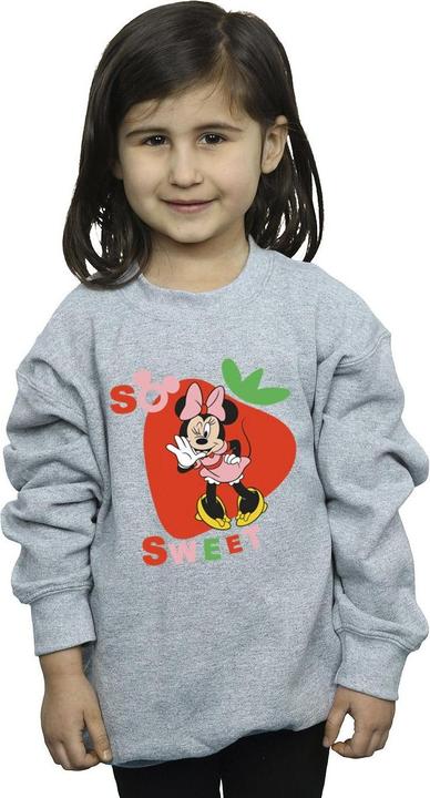 Produktbild Disney Minnie Mouse So Sweet Strawberry Sweatshirt Mädchen (128)
