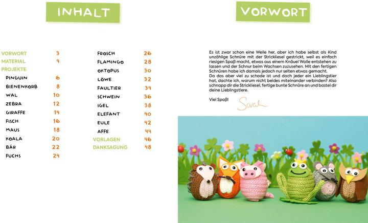 Produktbild Prieur:Mein tierisch-lustiges Stricklie