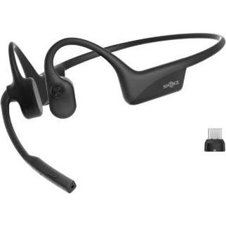 Shokz " OpenComm2 UC 2025 Upgrade (With USB-C Dongle)" (Docking, Senza fili), Cuffie, Nero