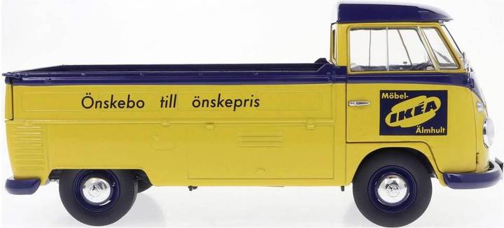 Actual product image Solido 1:18 VW T1 Pick-up gelb 1950