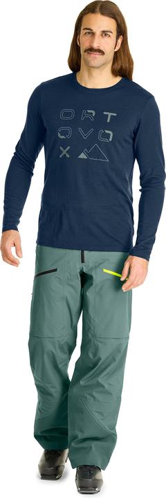 Actual product image Ortovox 185 Merino Brand Outline L/S (XXL)