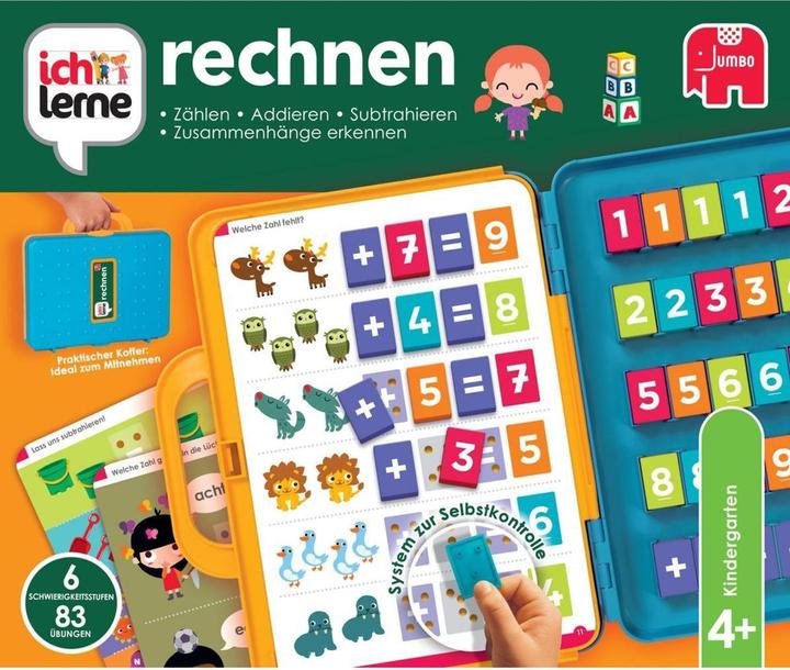 Produktbild Jumbo Ich lerne rechnen (Deutsch, 4 - 7 Jahre)