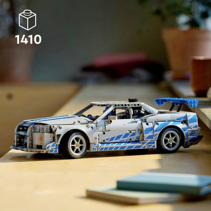 Produktbild LEGO 2 Fast 2 Furious Nissan Skyline GT-R (R34) Flitzer (42210, LEGO Technic)