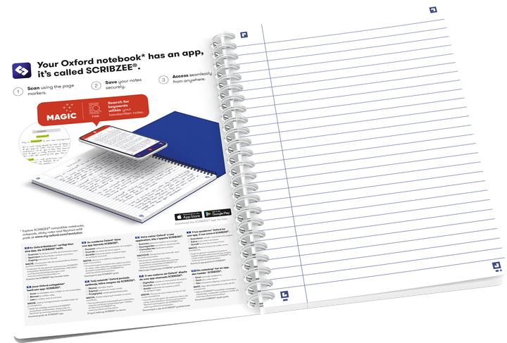 Produktbild Oxford Spiralbuch "GO Boho Spirit", A5 (A5, Liniert, Weicher Einband)