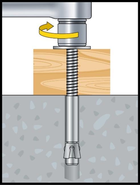 Produktbild Celo Blitzanker BAZ-H 12-220/130, galv.verz., mit grosser Scheibe DIN 440, Option 1