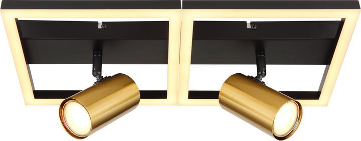 Actual product image Globo Wall lamp Marrie black LED (1250 lm)
