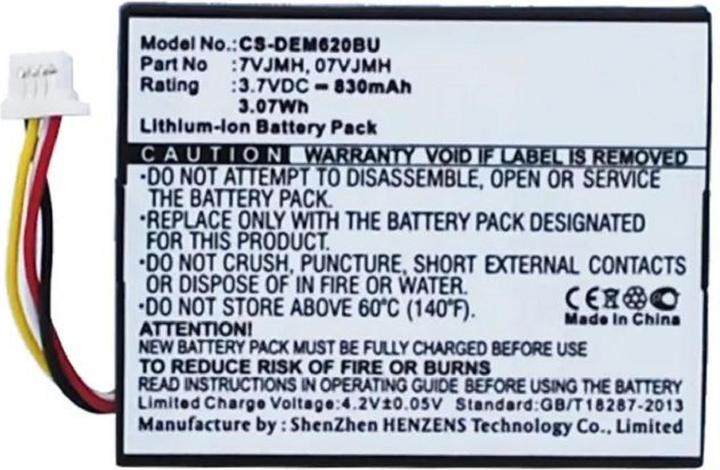 Image du produit AGI 117754 - Serveur - Lithium-ion (Li-Ion) - 830 mAh - Dell - PowerEdge R720 - faible (830 mAh)