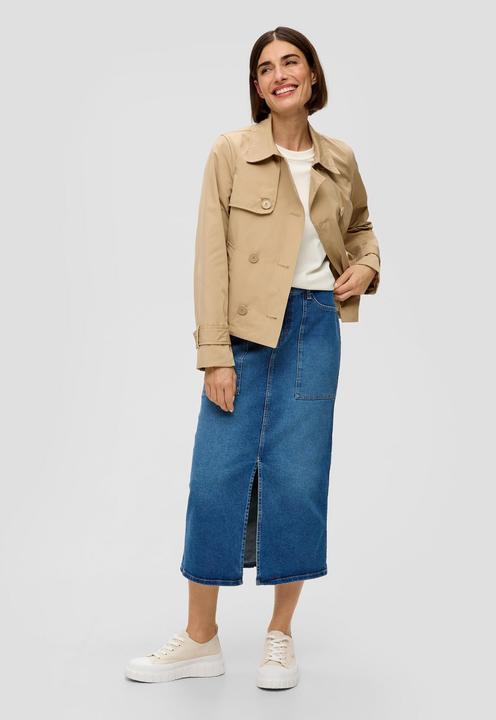 Produktbild s.Oliver Rock Jeansrock mit Gehschlitz (36)