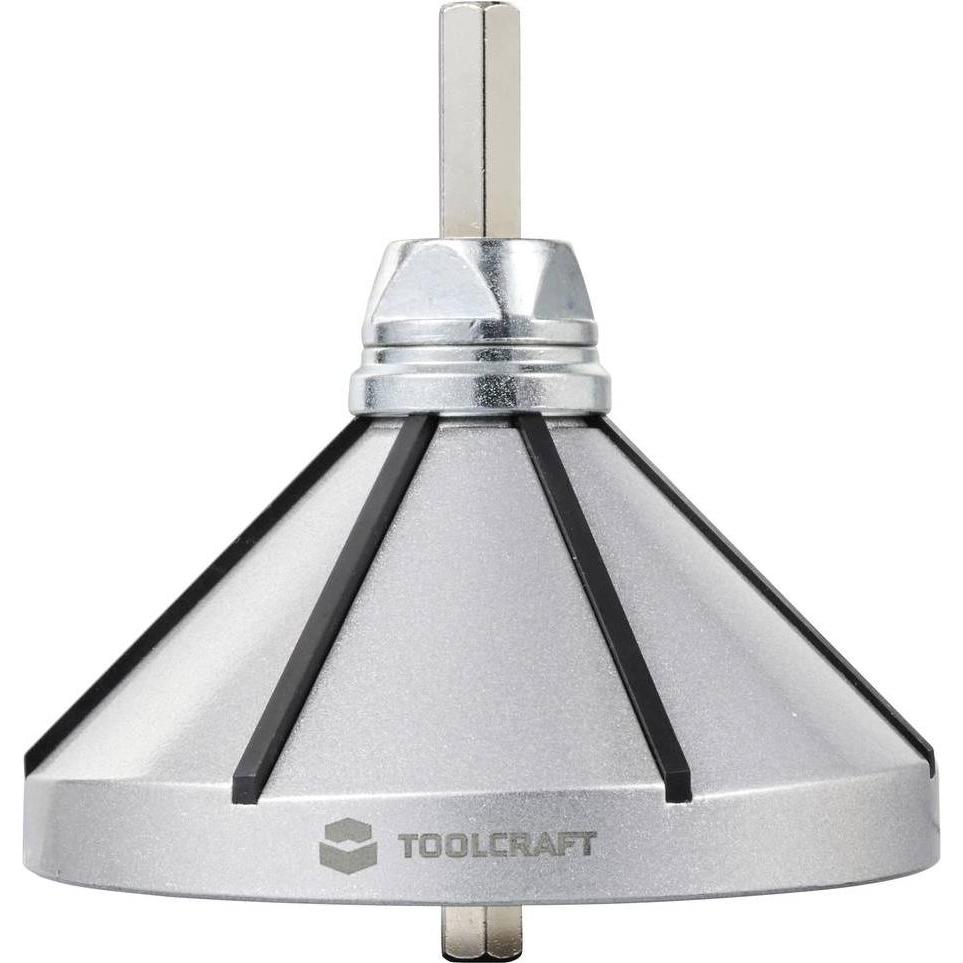 Thumbnail - Toolcraft, Raspel + Feile, TO-9612225 Entgrater-Bit 2-in-1 Innen Aussen Entgratungswerkzeug 1 St (96 mm)
